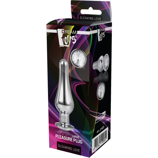 gleaming love silver pleasure plug l - Imagen 5