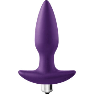flirts 10 functions vibrating plug purple