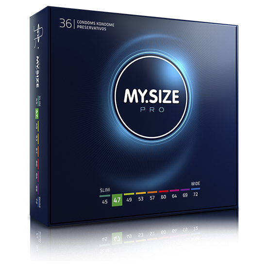 my size preservativos 47mm - 36uds